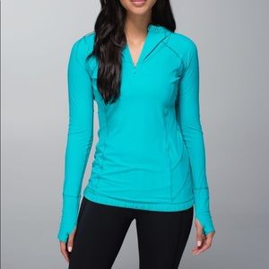 lululemon | Water Bound Hoodie Blue Tropics